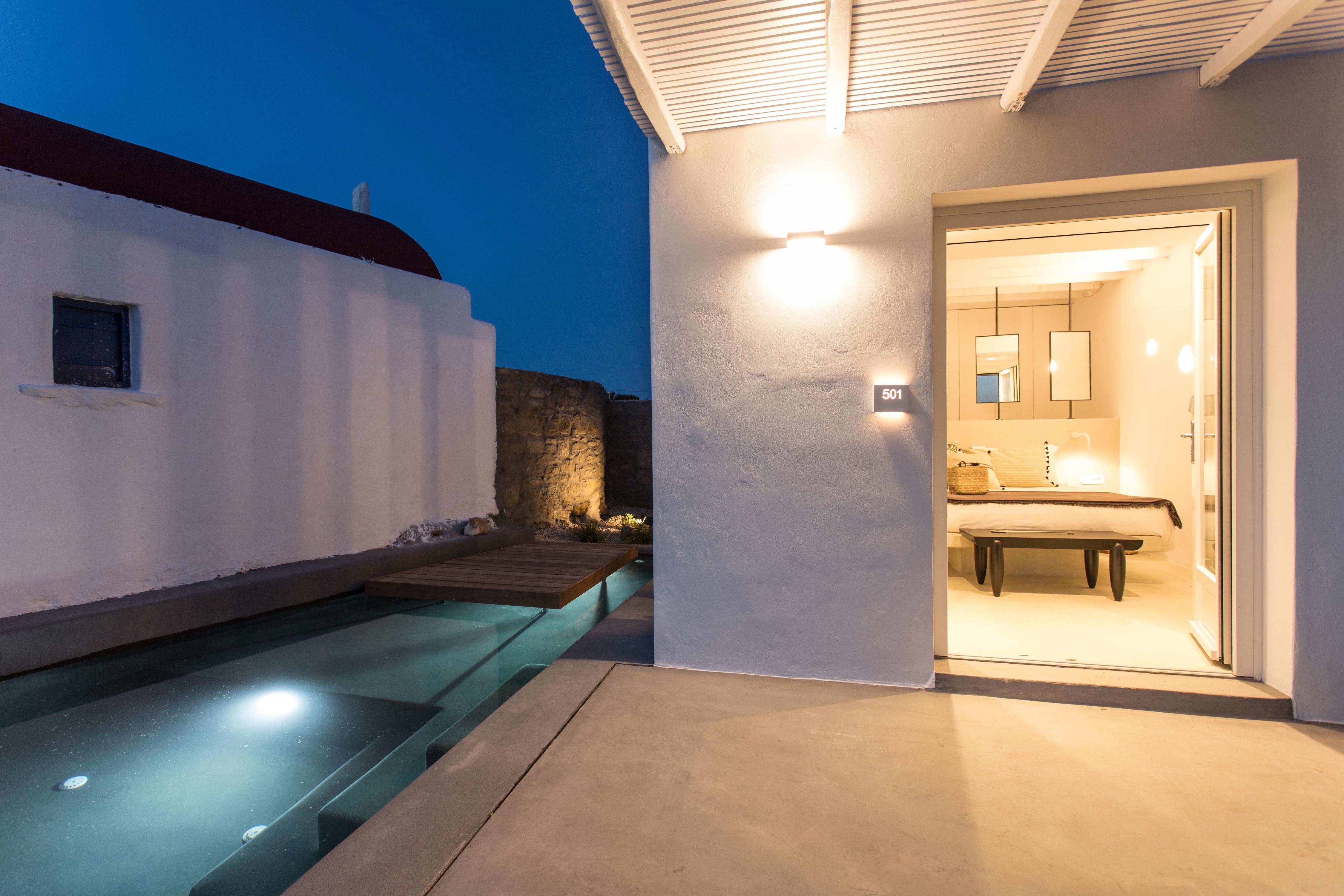 Mykonos Town Ostraco Suites מראה חיצוני תמונה