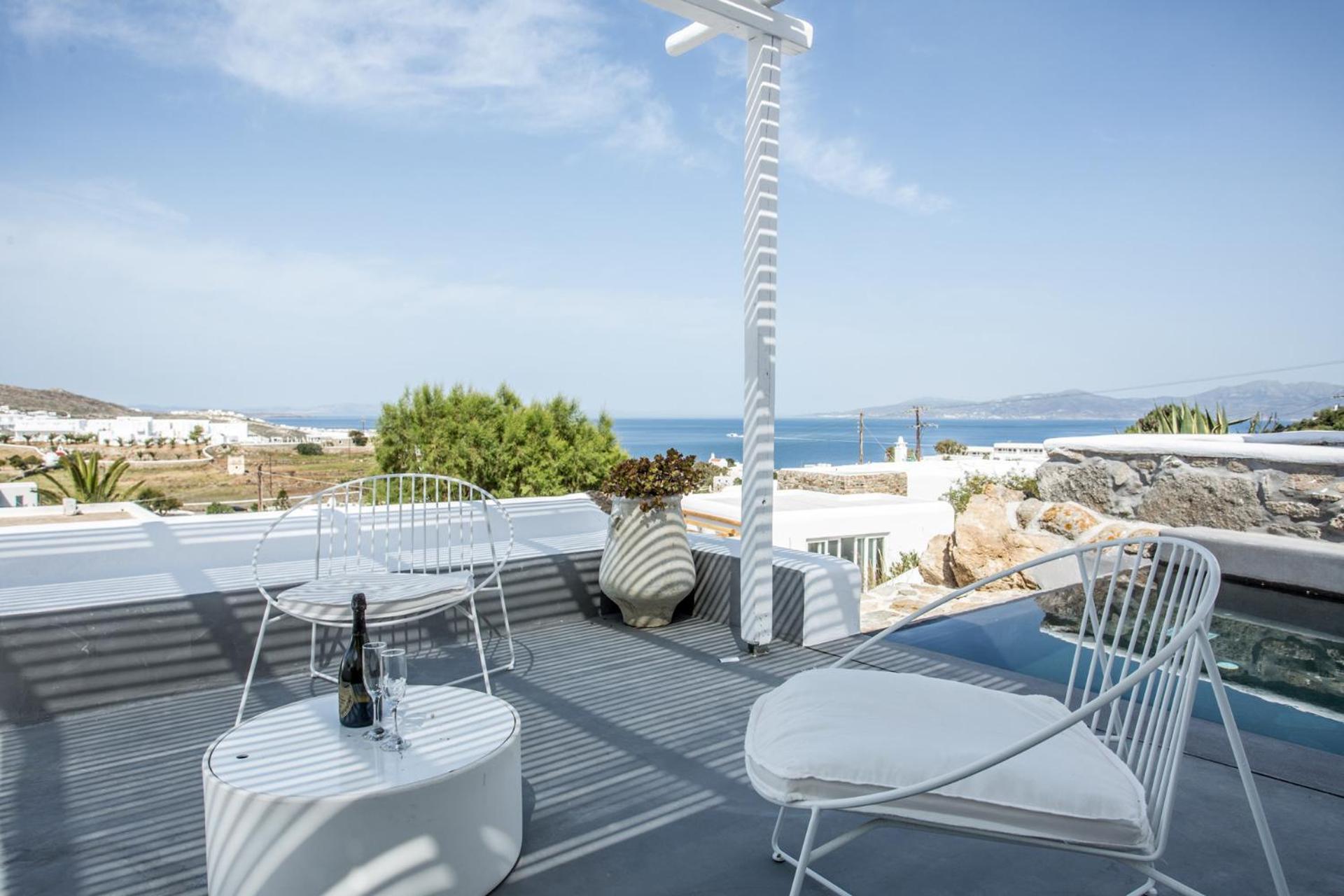 Mykonos Town Ostraco Suites חדר תמונה