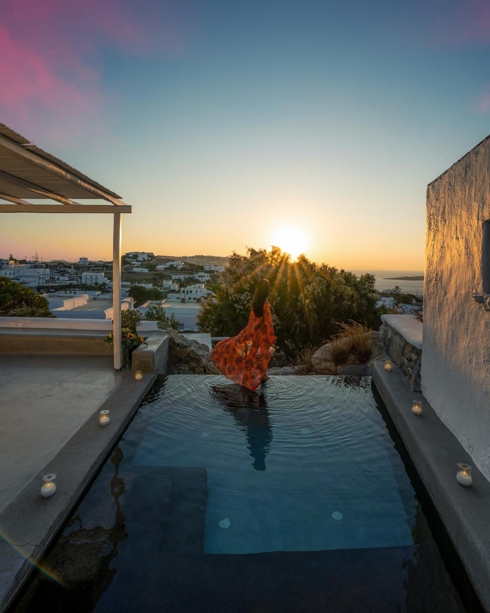 Mykonos Town Ostraco Suites מראה חיצוני תמונה