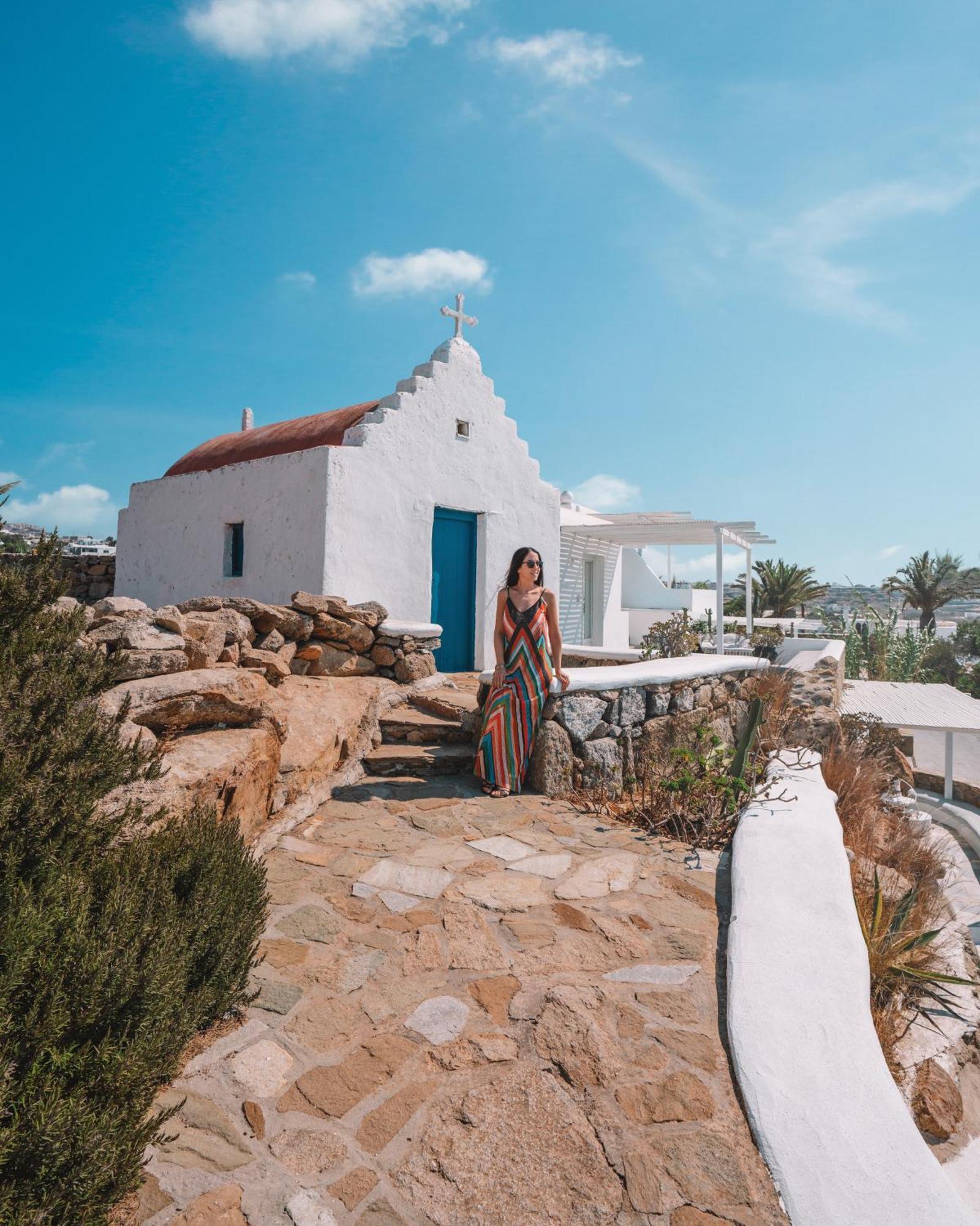 Mykonos Town Ostraco Suites מראה חיצוני תמונה