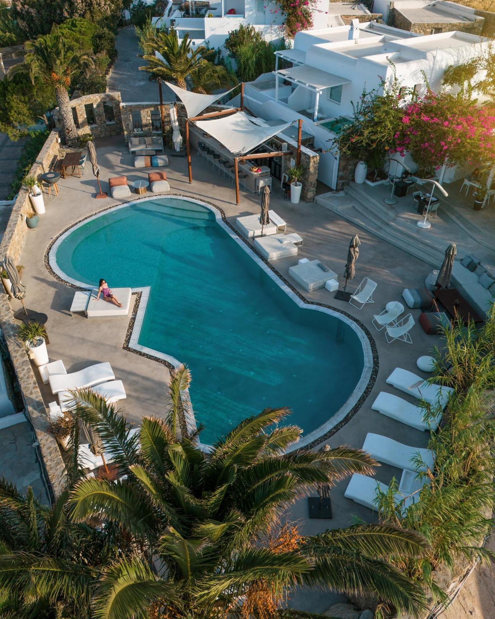 Mykonos Town Ostraco Suites מראה חיצוני תמונה